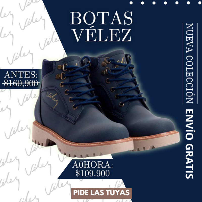 BOTA VELEZ UNISEX®   ¡No te quedes sin las tuyas!