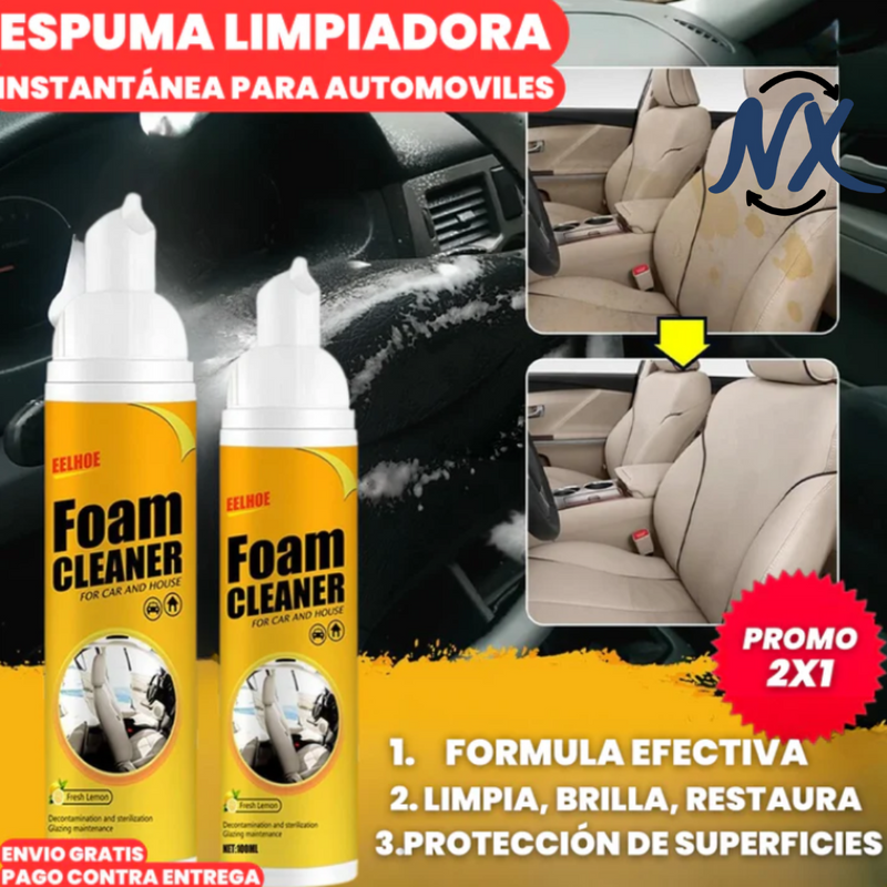 Oferta Especial 2x1: Foam Cleaner® - Espuma Limpiadora Profesional Multiusos