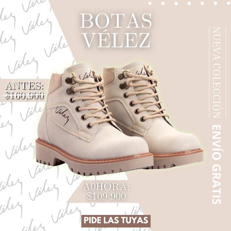 BOTA VELEZ UNISEX®   ¡No te quedes sin las tuyas!