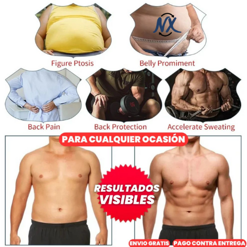 Chaleco Reductor Efecto Sauna Hombre Y Mujer I SaunaVest™