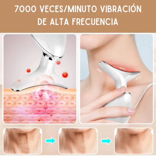 Micro Glow™ Eliminador de Papada y Masajeador Facial